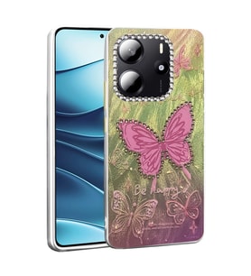 Note 14 4g Kılıf Blade Aynalı Desenli Kapak - Desen 5