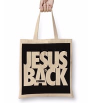 Jesus is Coming Back Bez Çanta Uzun Saplı