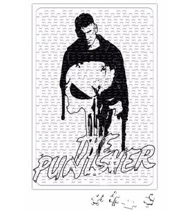 The Punisher O Justiceiro Puzzle 240 Parça Yapboz