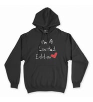 Limited Edition Siyah Kapşonlu Sweatshirt Hoddie