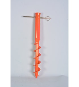 Plaj Bahçe Şemsiye Kazığı 2.90 cm ağız çapı (Turuncu)