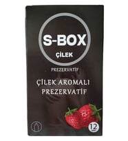 S-Box Çilek Aromalı Prezervatif 12'li