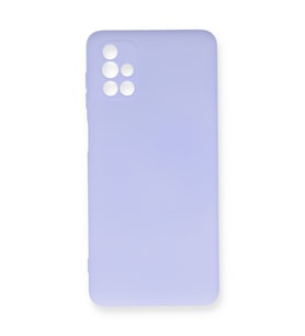 Galaxy M51 Kılıf Nano Içi Kadife Silikon - Lila