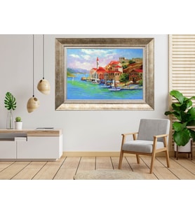 Gümüş Çerçeveli Tablo nb1718