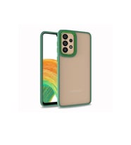 Samsung Galaxy A33 5G Uyumlu Kılıf Zore Flora Kapak (Açık Yeşil)