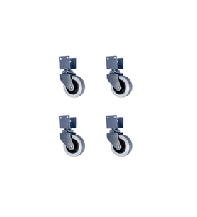 Furç U-Sunta Bilyalı Teker - 20x50 - Gri - 35x18 HKS183 - 4 Adet TG-V 12351