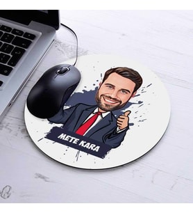Takım Elbiseli Erkek Karikatürlü Mousepad