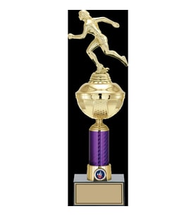 ODAK KUPA - Figürlü Kupalar - Atletizm Kadın Figürlü Kupalar FG-059 C - 41 cm