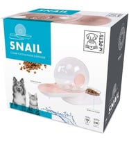SNAIL HAZNELİ SU ve MAMA KABI PİNK 2800ML-240GR