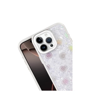 İphone 14 Lumi Desenli Kapak - Beyaz