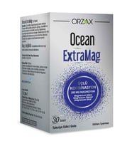 Ocean ExtraMag Üçlü Kombinasyon Takviye Edici Gıda 30 Tablet