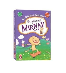 Gezgin Kedi Mırnav - İlk Okuma Kitaplarım Set (10 Kitap Takım)
