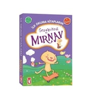 Gezgin Kedi Mırnav - İlk Okuma Kitaplarım Set (10 Kitap Takım)