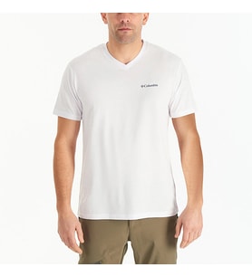 Columbia Csc M Basic Sm Logo Brushed Erkek T-shirt (Beyaz)
