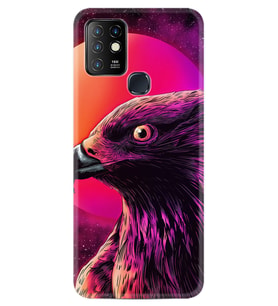 INFINIX Hot 8 9 10 11S Hot 10 Play 10T Kılıf Desemli Silikon Red Eagle 1752