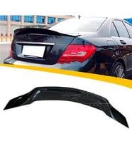 Mercedes C W204 PSM Bagaj Üstü Spoiler Parlak Siyah Spoyler Plastik İthal 2007-2014