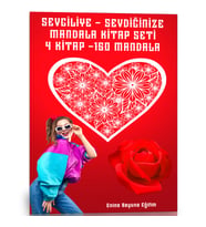 Sevgiliye Mandala – Sevdiğinize Mandala Kitap Seti (4 Kitap)