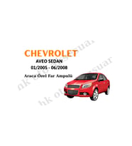 Chevrolet Aveo Sedan 01/2005-06/2008 Sis Farı h3