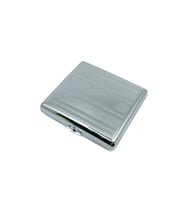 Metal Krom Renk Sigara Tabakası Model 2