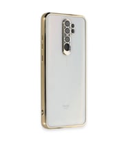 Xiaomi Redmi Note 8 Pro Kılıf Razer Lensli Silikon - Gold