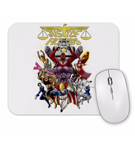 Justice  Friends Mouse Pad