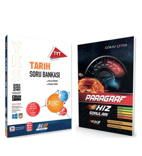Hız ve Renk TYT Tarih Soru ve Paragraf Soru Bankası Seti 2 Kitap