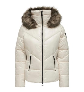 ONLFEVER SHORT PUFFER LIFE CC OTW (Beyaz)