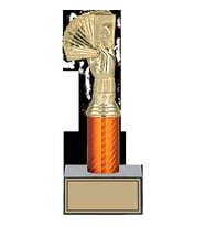 ODAK KUPA - Figürlü Kupalar - Briç Figürlü Kupalar FG-003 A - 24 cm
