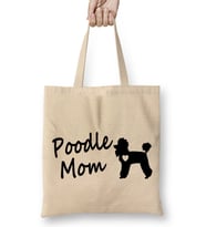 Best Poodle Mom Ever Gifts 01 Bez Çanta Uzun Saplı
