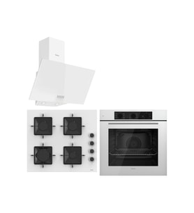 FERRE ANKASTRE SET (QBL62CB-SS206-D087) BEYAZ