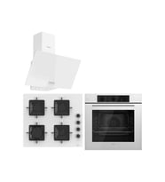 FERRE ANKASTRE SET (QBL62CB-SS206-D087) BEYAZ