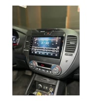 Kia Cerato Çerçeveli Android 12 Multimedya Carplay 3GB RAM+32GB HDD Navigasyon Ekran (Siyah)