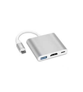 TYPE-C 3 İN 1 4K HDMİ-TYPE C-3.0 ŞARJ ÇEVİRİCİ