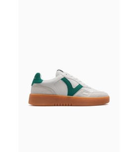 Lufian Elsa Kadın Deri Sneaker Ayakkabı 26y 121230058 Yeşil