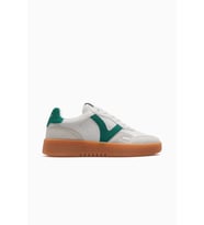 Lufian Elsa Kadın Deri Sneaker Ayakkabı 26y 121230058 Yeşil