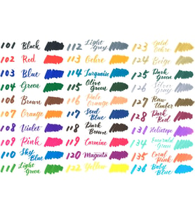 Brush Sing Pen Twin Çift Taraflı Fırça Uçlu Kalem TOPRAK