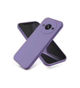 Xiaomi Redmi A3 4g Kılıf First Silikon - Lila