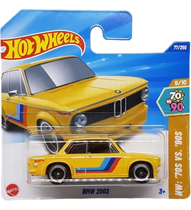 Hot Wheels - Bmw 2002 - Hw: ´70S Vs. `90S 5/10 - Hyx21 - Short Card - Sarı - Mattel 2025-1:64 (Çok Renkli)