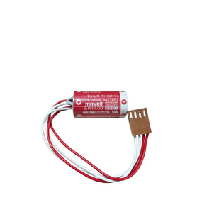 Maxell ER17/33 3.6V 2/3A 4 PIN Size Lithium Pil - Kahverengi Soket