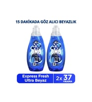 Omo Express Fresh Ultra Beyaz Sıvı Camasır Deterjanı 1480 ml X2