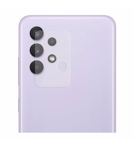 Logis Samsung Galaxy A32 4G Kamera Lens Koruma Camı (Şeffaf Hologram)