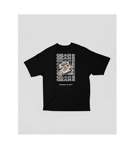 Tasarım Monkey D. Luffy Gear 5 Baskılı Unisex Oversize Anime Dizi Karakter Tişört