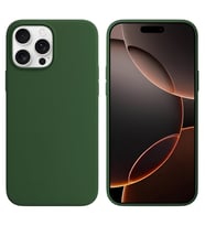 Apple iPhone 16 Pro Max 6.9'' Liquit Lansman Silikon Koyu Yeşil