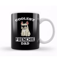 Coolest Cream French Bulldog Dad Kupa Bardak Porselen