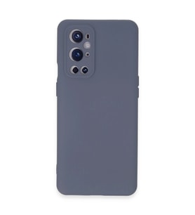 One Plus 9 Pro Kılıf Nano İçi Kadife Silikon - Gri