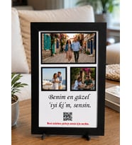 Sevdiklerinize Unutulmaz Bir Anı: Kişiselleştirilmiş QR Kodlu Şarkı Çerçevesi!