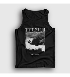 Presmono Unisex Siyah Draugen V2 Burzum Atlet 378793tt