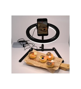 Masaüstü Çekim Standı, 10'' Ring Light ve Tripod ile Profesyonel Görüntüler