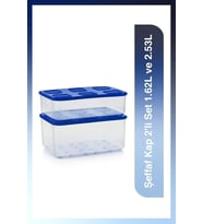 Tupperware Tupperware Şeffaf Buzdolabı Saklama Kabı 2'Li Set