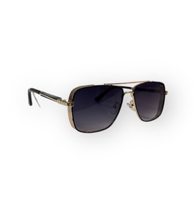 MONTBLACK MB 2498 53 18 146 C2 SİYAH-GOLD ERKEK GÜNEŞ GÖZLÜĞÜ (Altın)